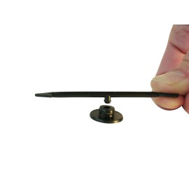 Game Spinner 12 Pack - 3 Inch Black Plastic Arrow Game Spinner - Small Lightweight Arrows