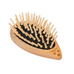 Redecker Waxed Beechwood Hedgehog-Shaped Hairbrush with Maple Pins, 3-7/8-Inches