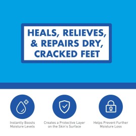 O\'Keeffe\'s K0320001-5 Healthy Feet Foot Cream in Jar (5 Pack), 3.2 oz