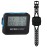 Gymboss Interval Timer and Stopwatch and Watchstrap - Bundle (Black w/Blue Buttons, One Size Fits All)