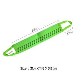 SPORONG x (3 pcs) Long Exfoliating Back Washcloth Bath Wash Towel Korean Italy Towel SPORONG x (3 pcs) Long Exfoliating Back Washcloth Bath Wash Towel Korean Italy Towel