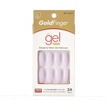 GoldFinger Press On Nails Full Cover Nails Glue On Nails Manicure Long Fake Nails with Glue