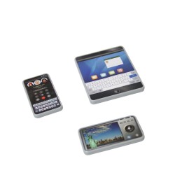 Doll Accessories - Best Toys for 3 Year Old Girls - 15 pc Travel Playset for Kids Includes Suitcase, Glasses, Pillow -Stuff Compatible with Most 18 Inch Dolls