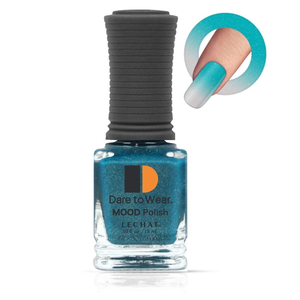 LECHAT Dare To Wear Mood Polish, Glistening Waterfall, 0.5 Ounce LECHAT Dare To Wear Mood Polish, Glistening Waterfall, 0.5 Ounce