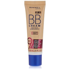 Rimmel London BB Cream with Brightening Effect, Light, 30ml, Pink Rimmel London BB Cream with Brightening Effect, Light, 30ml, Pink