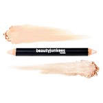 Eyebrow Highlighter Pencil Makeup Creamy Matte Brow Concealer, Shimmer Corner Brow Highlighter Stick, Eye Brightener, Gluten Paraben Cruelty Free, Cool Beige
