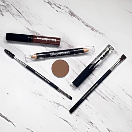 Eyebrow Highlighter Pencil Makeup Creamy Matte Brow Concealer, Shimmer Corner Brow Highlighter Stick, Eye Brightener, Gluten Paraben Cruelty Free, Cool Beige