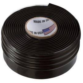 Silicone Rubber Grip Wrap for Tool Handles, Fitness and Sports Equipment - Black 1.7mm Thick x 60in