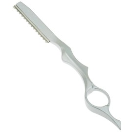 Barber Supplies Hair Tools Feather Styling Hair Cutting Razor Grip Handle Stainless Steel Razor Blade for Professional Look and Styling