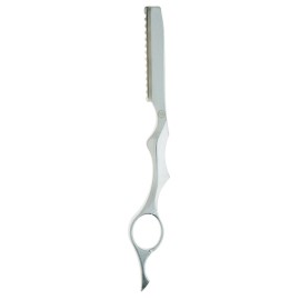 Barber Supplies Hair Tools Feather Styling Hair Cutting Razor Grip Handle Stainless Steel Razor Blade for Professional Look and Styling
