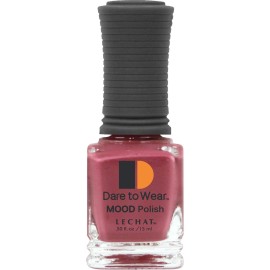 LeChat Dare To Wear Mood Polish, Coral Caress, 0.5 Ounce,DWML11