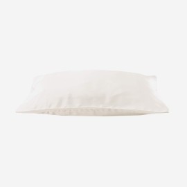 Lilysilk 100% Mulberry Silk Travel Pillowcase Pillow Cover, Ivory, 15 x 22