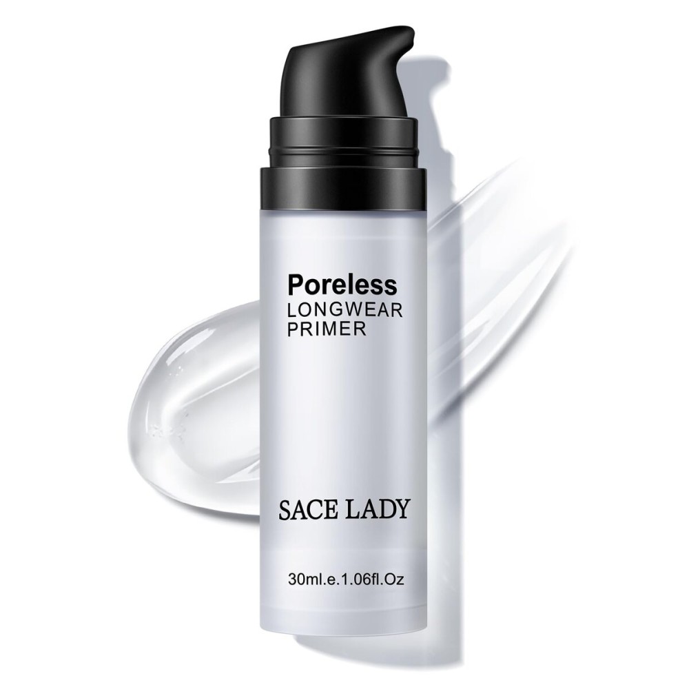 Matte Makeup Base Primer for Face Sacelady Face Primer for Oily Skin - Pore Minimizer, Oil Control Make Up Primer to Hide Wrinkles and Fine Lines - Cruelty Free Cosmetics - 1.01Fl Oz