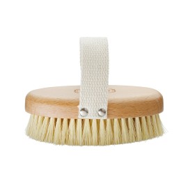 Gute Professional Dry Skin Body Brush, Dry Brush with Cactus/Vegetable Bristles (Firm/Extra Firm Bristles)