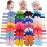 WillingTee Hairband, Baby Girls Headbands 3Inch 40 Colors Grosgrain Ribbon Hair Bows Choice for Baby Girls Infants Toddler Kids Teens and Children