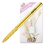 Pana 3/32 Under Nail Cleaner Safety Nail Carbide Bit - for Electric Dremel Drill Machine (Coarse, Gold)