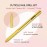 Pana 3/32 Under Nail Cleaner Safety Nail Carbide Bit - for Electric Dremel Drill Machine (Coarse, Gold)