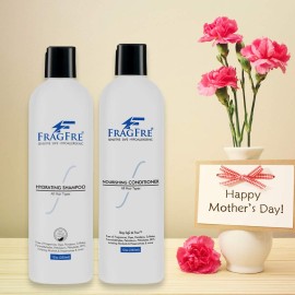 FRAGFRE Hydrating Shampoo and Nourishing Conditioner 12 oz/ea (2-Pack Gift Set) - Sulfate Free, Gluten Free, Parabens Free, Color Safe, Hypoallergenic, Fragrance Free FRAGFRE Hydrating Shampoo and Nourishing Conditioner 12 oz/ea (2-Pack Gift Set) - Sulfate Free, Gluten Free, Parabens Free, Color Safe, Hypoallergenic, Fragrance Free