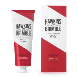 Hawkins & Brimble - Facial Scrub for Mens, 125ml - Mens Grooming Face Scrub Exfoliator and Deep Clean for Mature and Sensitive Skin - Pre Shave Lotion for Improve Shaving with Elemi and Ginseng Scent Hawkins & Brimble - Facial Scrub for Mens, 125ml - Mens Grooming Face Scrub Exfoliator and Deep Clean for Mature and Sensitive Skin - Pre Shave Lotion for Improve Shaving with Elemi and Ginseng Scent