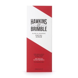 Hawkins & Brimble - Facial Scrub for Mens, 125ml - Mens Grooming Face Scrub Exfoliator and Deep Clean for Mature and Sensitive Skin - Pre Shave Lotion for Improve Shaving with Elemi and Ginseng Scent Hawkins & Brimble - Facial Scrub for Mens, 125ml - Mens Grooming Face Scrub Exfoliator and Deep Clean for Mature and Sensitive Skin - Pre Shave Lotion for Improve Shaving with Elemi and Ginseng Scent