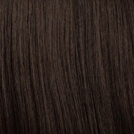 Vivica A. Fox FINN, Futura Synthetic Heat Resistant Fiber, HD Deep Lace Front, Natural Baby Hair, Layered Body Wave and Side Bang w/Invisible Side Part, Full Lace Front Wig (2 Dark Brown)