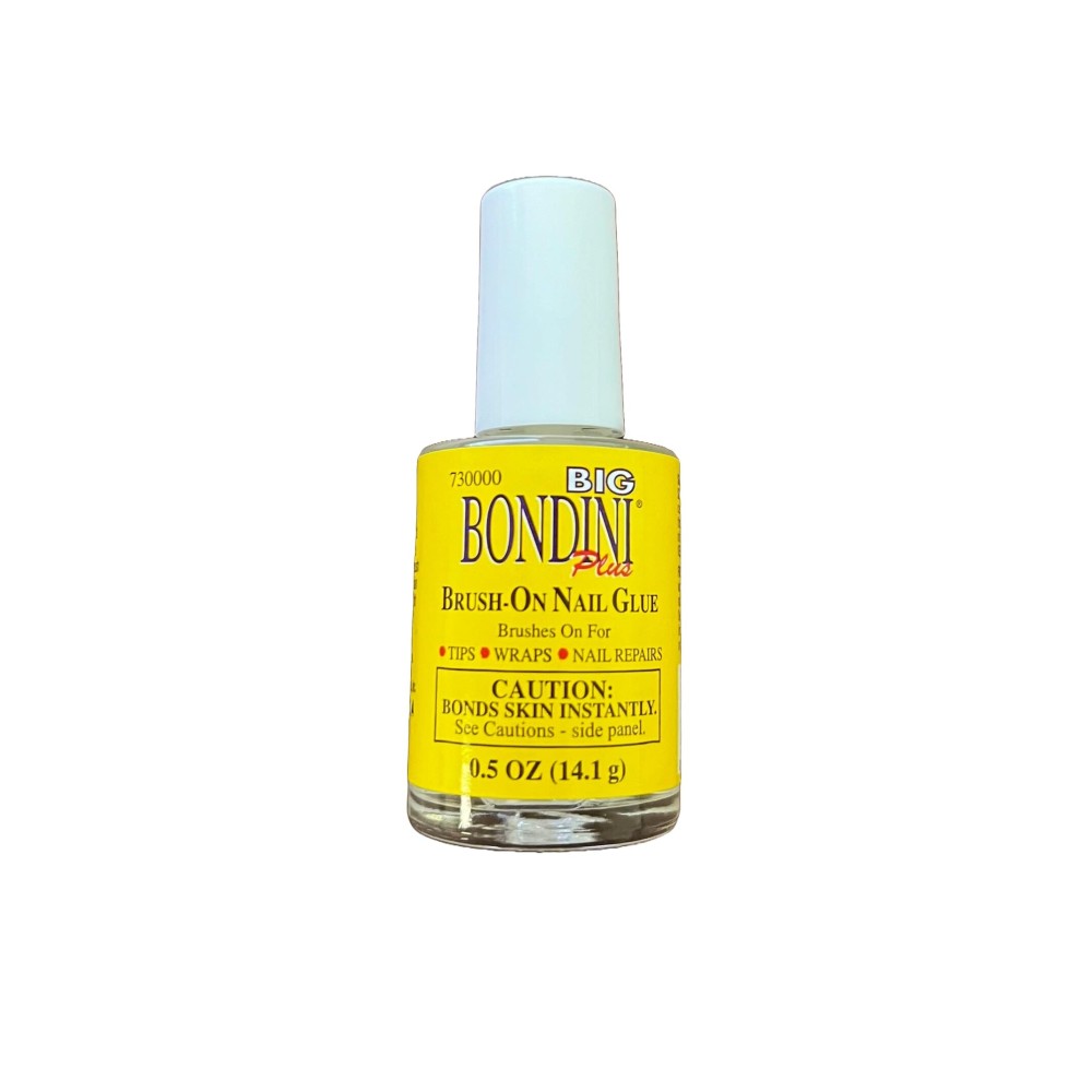 Big Bondini Brush-On Nail Glue .5Oz by Bondini Big Bondini Brush-On Nail Glue .5Oz by Bondini