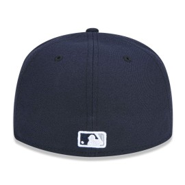New Era Mens New York Yankees MLB Authentic Collection 59FIFTY Cap, Size 7 3/8