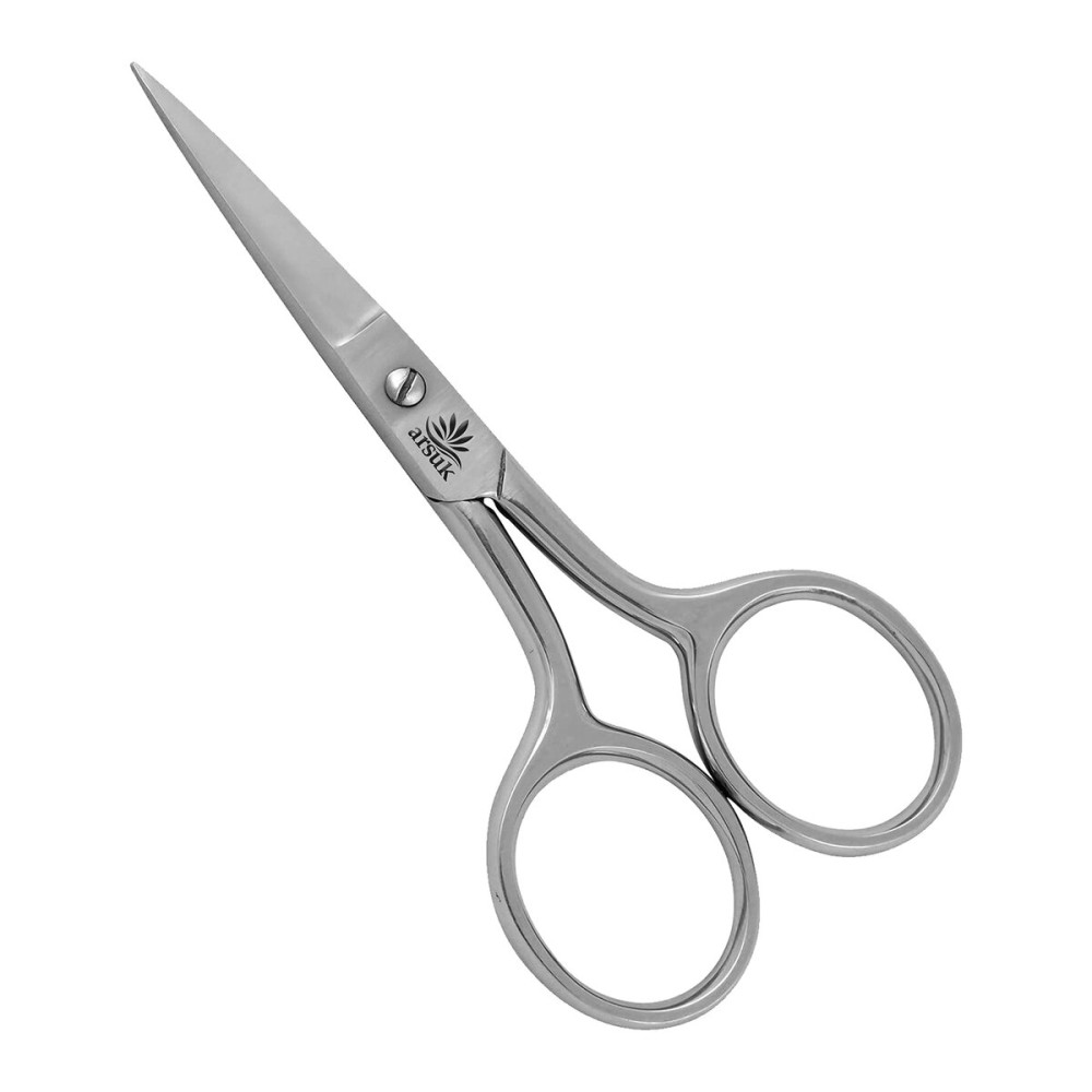 ARSUK Nail Scissors for Manicure Fingernail Toenails Cuticles Stainless Steel (Beauty Scissors)
