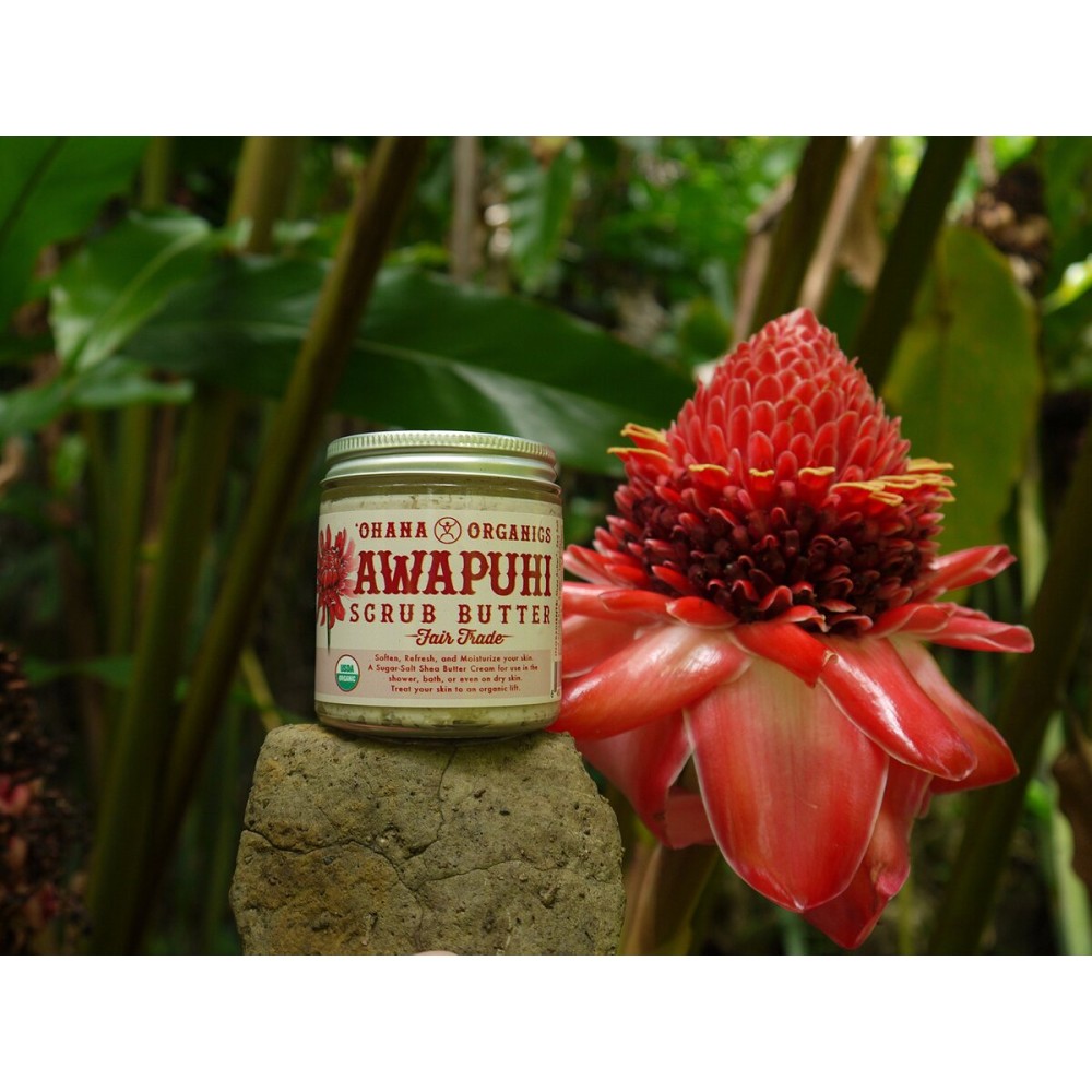 Ohana Organics, Awapuhi Scrub Butter - Certified Organic