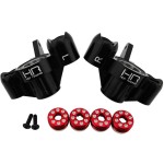 Hot Racing AON21M01 Aluminum Steering Blocks Hd Bearings Arrma Kraton Outcast