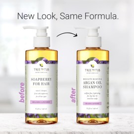 Tree to Tub Lavender Dry Hair Shampoo for Sensitive Scalp - Gentle Hydrating Dry Scalp Shampoo for Women & Men, Moisturizing Sulfate Free Shampoo w/Organic Argan Oil, Chamomile, All Natural Aloe Vera Tree to Tub Lavender Dry Hair Shampoo for Sensitive Scalp - Gentle Hydrating Dry Scalp Shampoo for Women & Men, Moisturizing Sulfate Free Shampoo w/Organic Argan Oil, Chamomile, All Natural Aloe Vera
