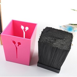 OLizee Professional Acylic Salon Scissors Holder Box Hairdressing Combs Clips Organizer Rack for Hair Stylist(Black) OLizee Professional Acylic Salon Scissors Holder Box Hairdressing Combs Clips Organizer Rack for Hair Stylist(Black)