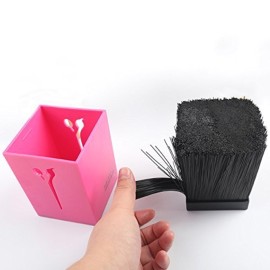 OLizee Professional Acylic Salon Scissors Holder Box Hairdressing Combs Clips Organizer Rack for Hair Stylist(Black) OLizee Professional Acylic Salon Scissors Holder Box Hairdressing Combs Clips Organizer Rack for Hair Stylist(Black)