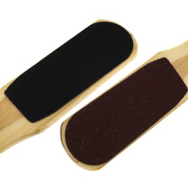 Wooden Colossal Foot Rasp File Callus Skin Remover Hard Dead Skin Feet Scrubber Pedicure