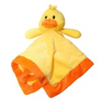 Baberoo Duck Baby Lovey - Super Soft 12 Square Baby Security Blanket for Girls or Boys, Baby Stuffed Animals for Newborns, Ultra Soft Polyester Lovey Blanket, Machine Washable Lovie for Toddler