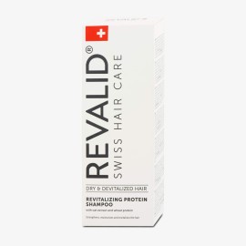 REVALID Revitalizing protein shampoo with oat extract wheat protein and panthenol B5 250 ml Made in Switzerland REVALID Revitalizing protein shampoo with oat extract wheat protein and panthenol B5 250 ml Made in Switzerland