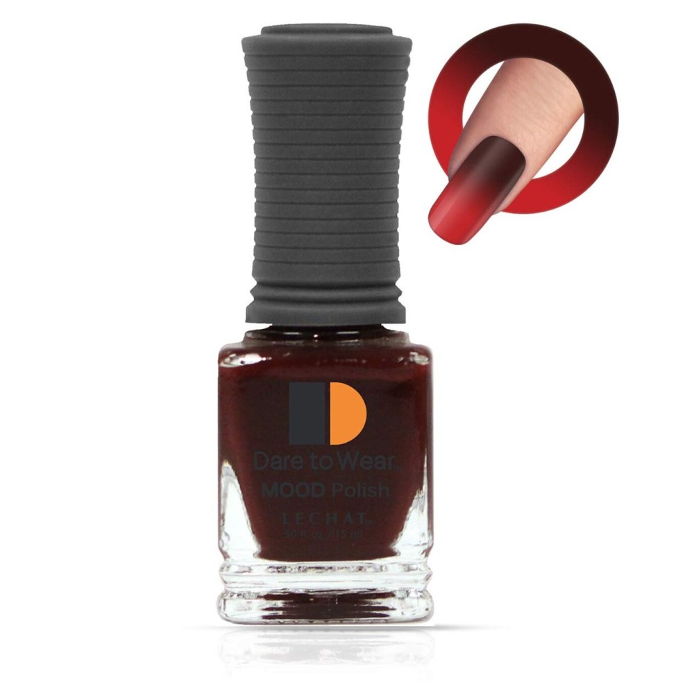 LECHAT Dare To Wear Mood Polish, Timeless Ruby, 0.5 Ounce LECHAT Dare To Wear Mood Polish, Timeless Ruby, 0.5 Ounce