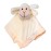 Baberoo Lamb Baby Lovey - Super Soft 12 Square Baby Security Blanket for Girls or Boys, Baby Stuffed Animals for Newborns, Ultra Soft Polyester Lovey Blanket, Machine Washable Lovie for Toddler
