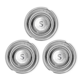 SweetLF 3 Pcs Replacement Shaver Head Blade Cutters IPX7 Waterproof Electric Razor Wet & Dry 3D Mens Rotary Shaver SW-BC09