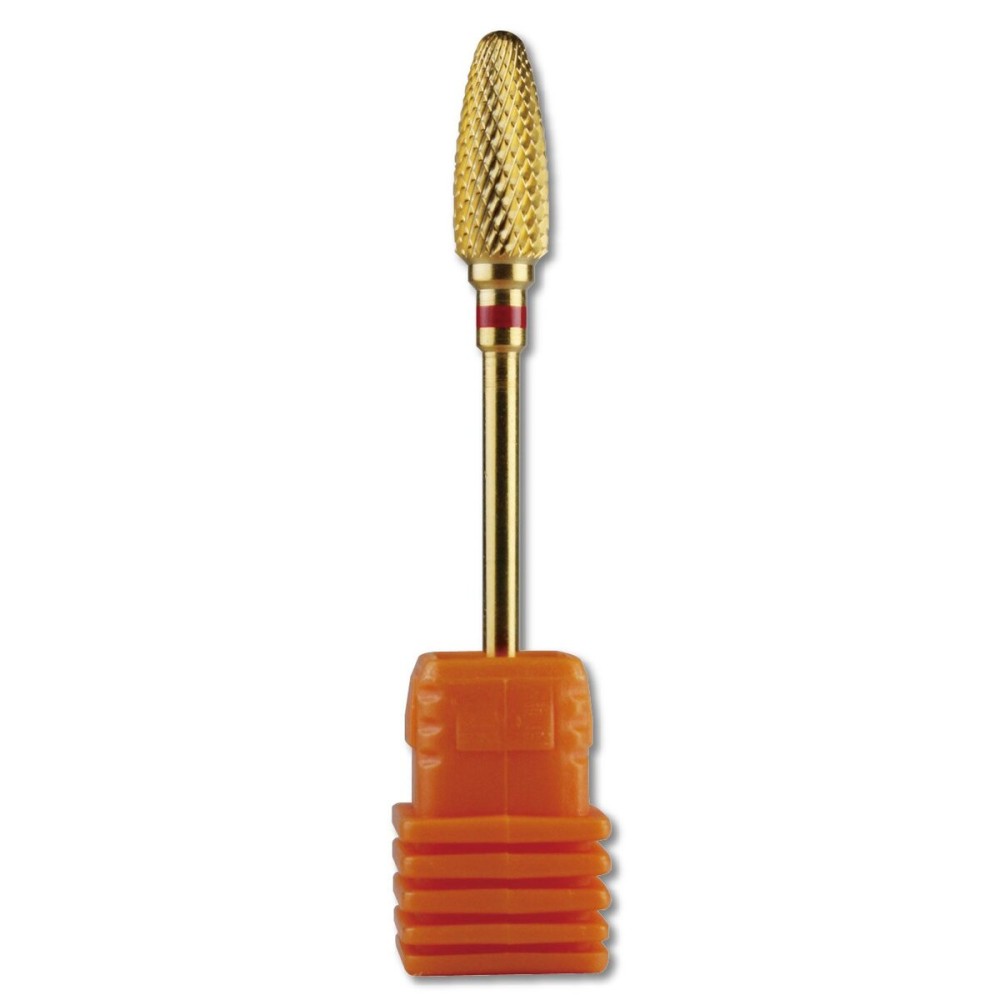 C & I Flame Bit Carbide Nail Drill for Electric Manciure Drill Machine of Nail Beauty (Grit Fine, Gold) C & I Flame Bit Carbide Nail Drill for Electric Manciure Drill Machine of Nail Beauty (Grit Fine, Gold)