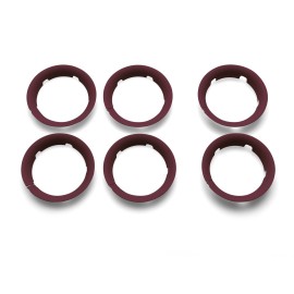 Bugaboo Bee5 Wheel Caps, Dark Red