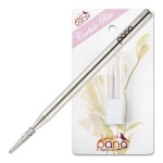 Pana 3/32 Sharp Point Bit Safety Nail Carbide Bit - Silver Color (Grit: Medium - M) for Electric Dremel Drill Machine