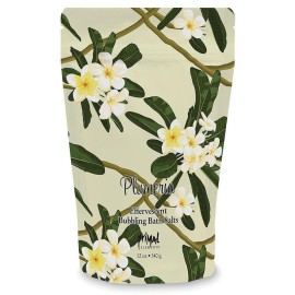 Primal Elements Bubbling Bath Salts, Plumeria, 12 Ounce