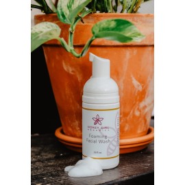 Honey Girl Organics Foaming Facial Wash, 3.5 fl oz