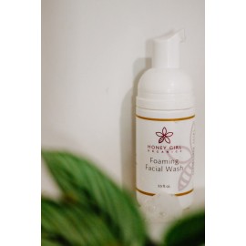 Honey Girl Organics Foaming Facial Wash, 3.5 fl oz