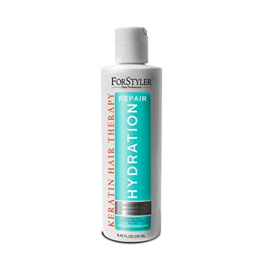 ForStyler-Hair Professional Keratin Hair Therapy Hydration Repair Shampoo - 16.9oz/500ml for Dry & Damaged Hair