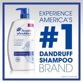 Head and Shoulders Classic Clean Daily-Use Anti-Dandruff Paraben Free Shampoo, 32.1 fl oz Head and Shoulders Classic Clean Daily-Use Anti-Dandruff Paraben Free Shampoo, 32.1 fl oz