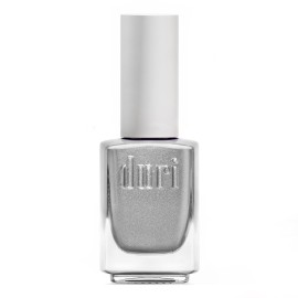 duri 536 Celebrity Scandal Nail Polish, Frosted Metallic Silver, Full Coverage, Fast Drying, Glossy, Lasting, 0.45 Fl Oz