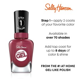 Sally Hansen Miracle Gel Nail Polish, Shade Sweet Tea 374 (Packaging May Vary)