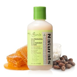 Curls & Naturals Daily Moisturizing Serum with Shea Butter for Soft, Shiny, and Frizz-Free Hair Curls & Naturals Daily Moisturizing Serum with Shea Butter for Soft, Shiny, and Frizz-Free Hair